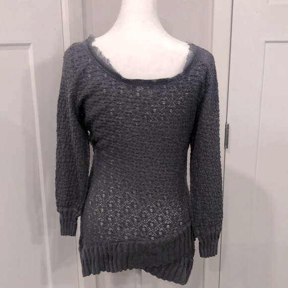 Deletta Top from Anthropologie soft stretchy side waist, cinched Stretchy, Cozy - Picture 5 of 16